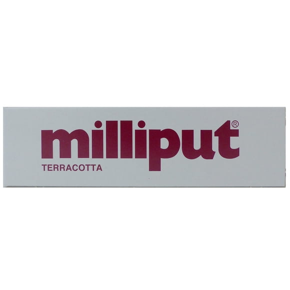 Masa Milliput de 2 partes autoendurecible color terracota