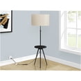 thumbnail image 3 of JERFIT 66 Inch Modern Tripod Floor Lamp with Side Table, Adjustable Gooseneck, 3-Way Light, Linen Shade for Living Room, Bedroom, Office, 3 of 6