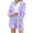 Purple 2 piece outfits for women, variant on Usmixi Pajama Set for Women Fuzzy Plush Sleepwear Sets for Women Cozy Fleece Pajamas 3 Piece Outfits Casual Solid Fluffy Sherpa Coat Tank and Shorts Suit Homewear Lounge Sets Under $10