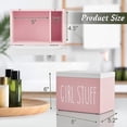 thumbnail image 3 of Porta Tampones para BañO, Organizador de Productos Femeninos, Estuche Organizador de Toallas Sanitarias con Tapa Abatible, Organizador de Tampones Week, Color Rosa., 3 of 5