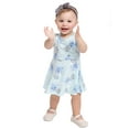 thumbnail image 4 of Frozen Toddler Girl Print Skater Dress, Sizes 12M-5T, 4 of 4