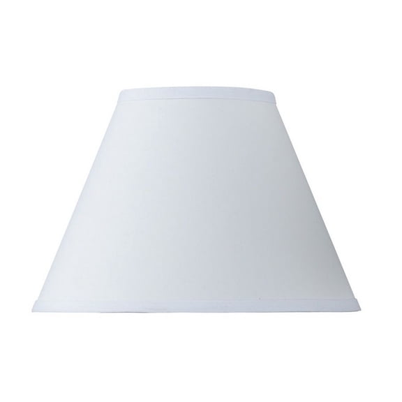 SH-1174-Cal Lighting-Empire - Round Hardback Fabric Shade-8 Inches Tall and 11 Inches Wide