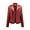 Wine, variant on Leather Jackets for Women Zpanxa Women Faux Leather Moto Biker Short Coat Jacket, Plus Size Short Lightweight Motorcycle Biker Jacket, Fitted Slim Jackets Coat Yellow L