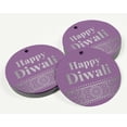 thumbnail image 3 of Inkdotpot Real Silver Foil Happy Diwali Tags Favor Hang Paper Tags 50 Pieces, 3 of 7