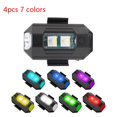 thumbnail image 1 of 3/4/7 Colores Recargables Intermitentes Luces De Motocicleta Bicicletas Modificadas drones Avión Vuelo Nocturna Modelo De control Remoto Advertencia Del Coche huangjie unisex, 1 of 2