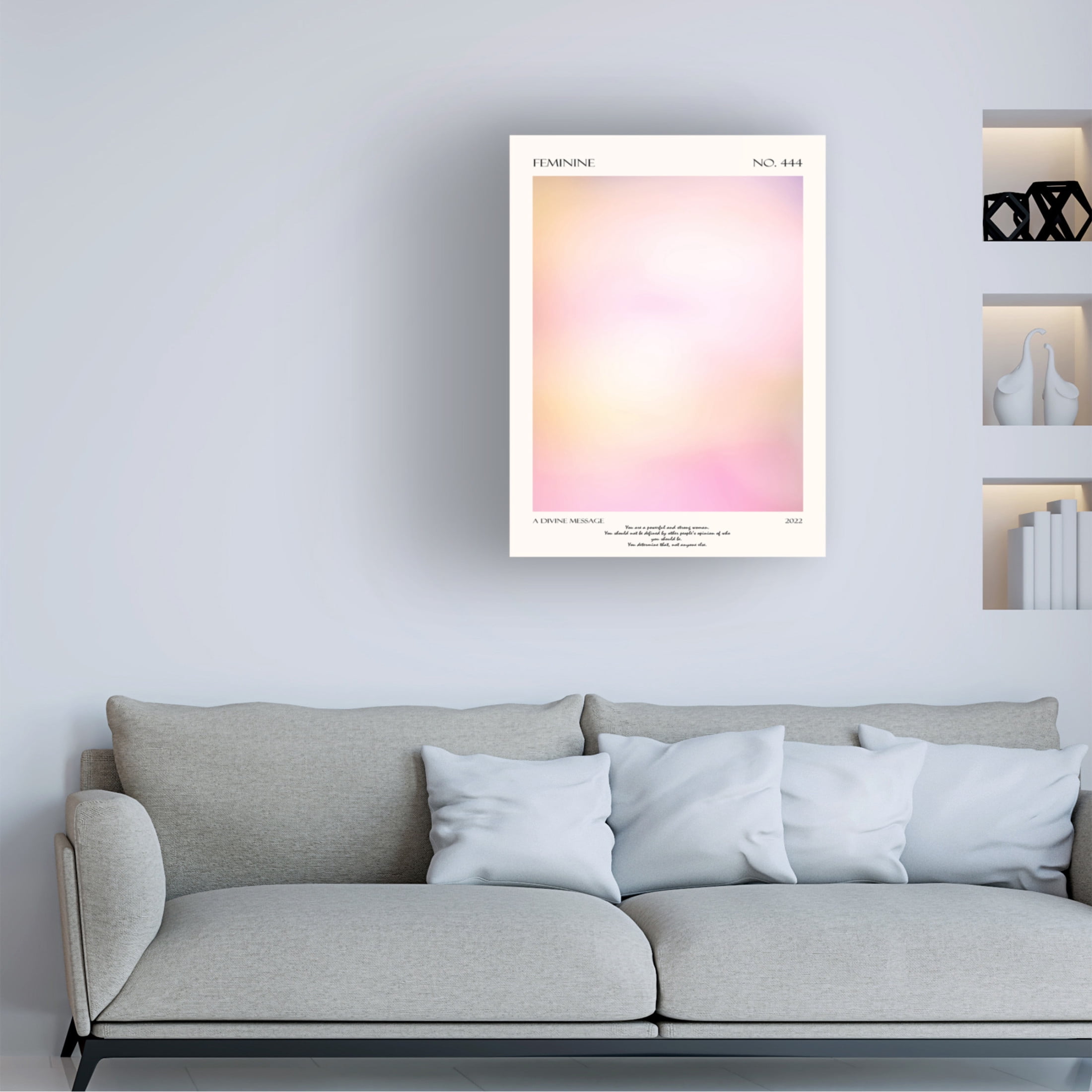 Trademark Fine Art Rikke Londager Boisen Feminie Canvas Wall Art