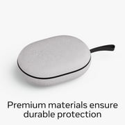 Meta Quest Carrying Case — Works with Meta Quest 3/3S — Premium Style and Protection — Fits Quest 3/3S, Touch Plus Controller, Headstrap, Active Straps, Charging Cable and Adapter