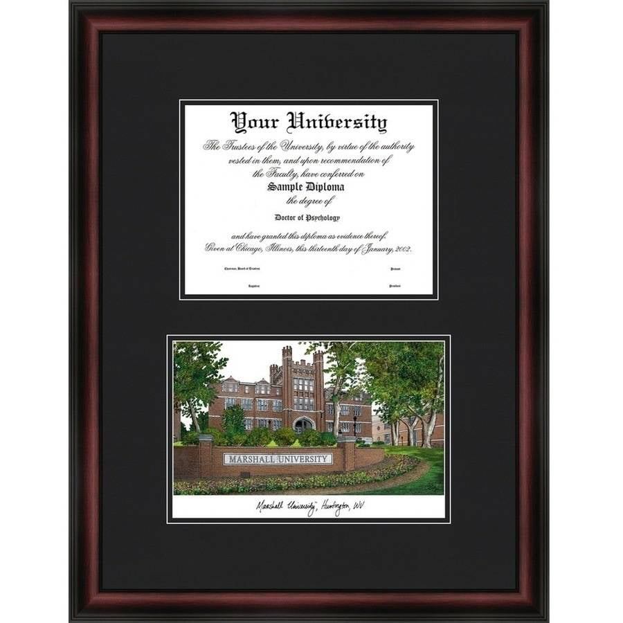 4x6 Brushed Metal Picture Frame LXG Illinois State University Red