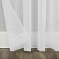 thumbnail image 4 of No. 918 Emily Voile Sheer Grommet Curtain Panel, 59"x95", White, 4 of 7