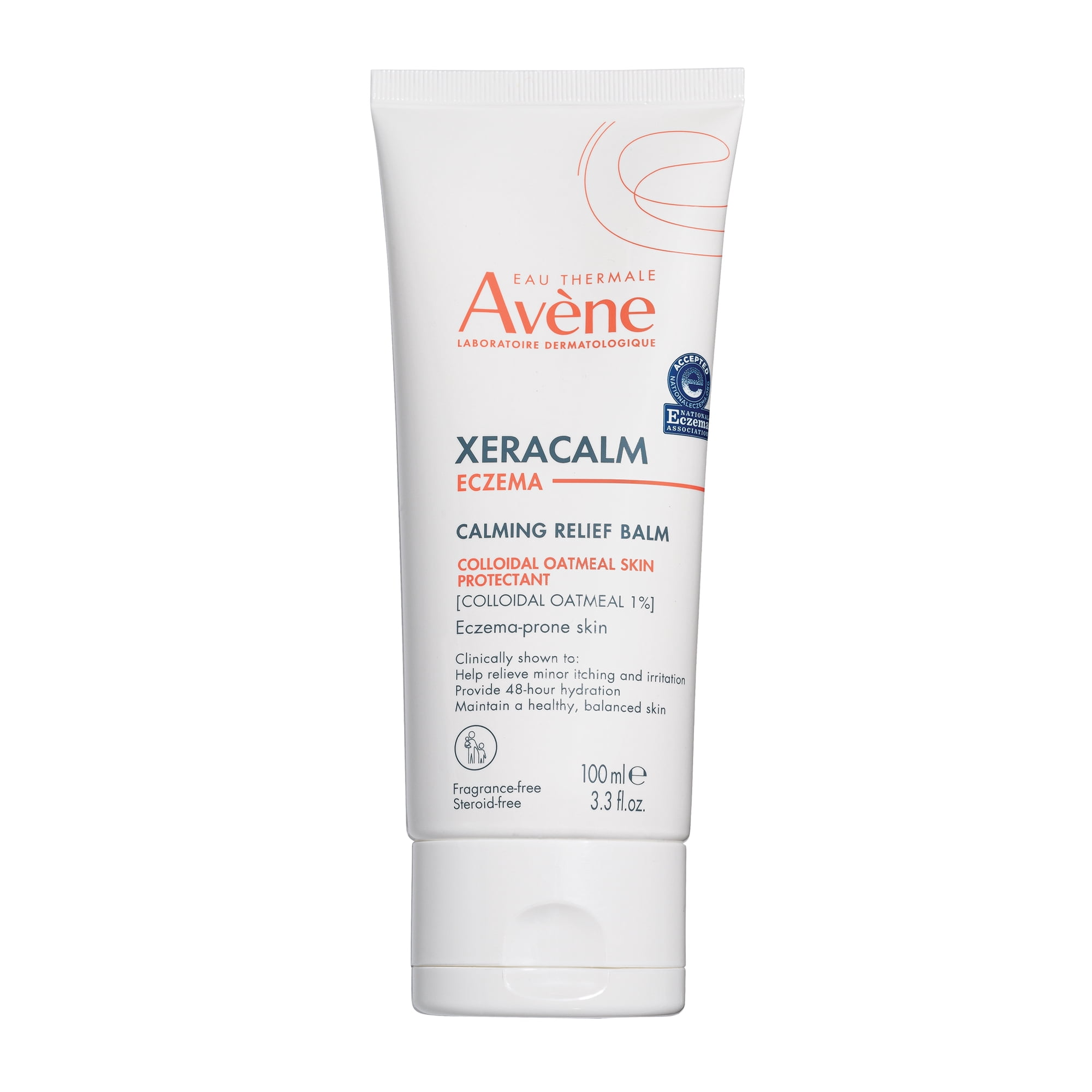 Avène XeraCalm Eczema Calming Relief Balm, Minor Itching & Irritation Relief, 3.3 fl oz