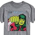 thumbnail image 3 of Marvel She Hulk - Comic Panel - Men's Short Sleeve Graphic T-Shirt, 3 of 5