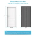 thumbnail image 3 of Magnetic Screen Door,Heavy Duty Door Screen Magnetic Closure Keep Bugs Out,Screen Door Mesh- Pet and Kid Friendly Fits Doors Up To 38” x 82” Door Mesh, 3 of 8