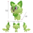 thumbnail image 4 of Sprigatito Pokemon Plush Doll Soft Animal Hot Toys Great Gift, 4 of 5