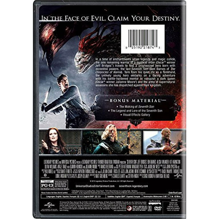 Seventh Son [DVD], Feature,Adventure,Science Fiction, Action