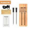 thumbnail image 2 of Smart Wireless Meat Thermometer 98FT Wireless Range BT Meat Thermometer, 2 of 8