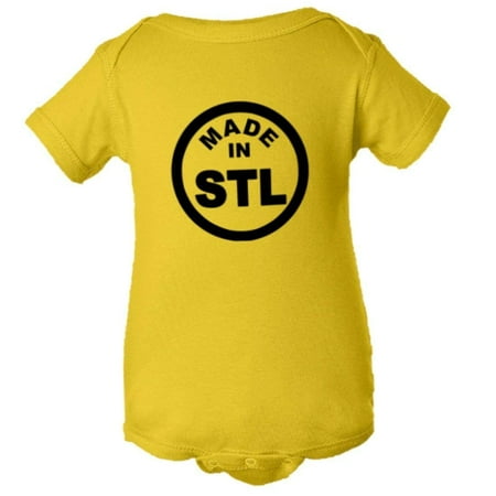 

PleaseMeTees™ Baby Born Made In ST Louis MO Missouri Logo Label HQ Jumper
