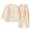 Beige, variant on Bovxnpu Pajamas for Women Set Loungewear Set, Womens Fall Winter 2 Piece Fleece Pajamas Set Long Sleeve Button Down Sleepwear Nightwear Soft Pajamas Lounge Sets