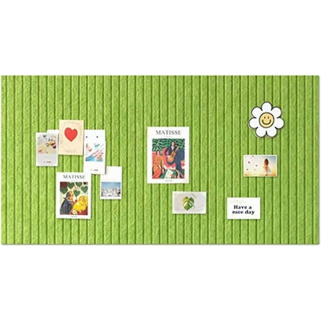 Bulletin Board x cm Decorative Felt PinBoard .cm Thick Foldable Photo Display Board with SelfAdhesive Tape Vision Board for School Home Kitchen Office Walls/Dark Camel
