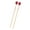 Red, variant on Mediums Hard Yarn Head Marimba Mallets Keyboard Percussion Marimba Mallets Percussion Vibrophone Drum Hammer