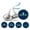 Blue, variant on Darling Souvenir Sacrament Baptism Theme&nbsp;Stickers Candy&nbsp;Chocolate Labels 190 Pcs-Magenta