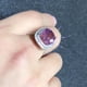 thumbnail image 5 of Anillo de diamante rosa con microincrustaciones cuadradas de lujo, anillo de circón, regalo de joyería de boda de compromiso para mujer Wmkox8yii  fajkfhkj2592, 5 of 9