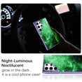 thumbnail image 4 of VENINGO Case for Samsung S24 Ultra Case Glow in the Dark Slim Thin Fluorescence Nebula Pattern PC Shell TPU Bumper Scratch-Resistant Protective Case for Samsung Galaxy S24 Ultra 6.8" Blue, 4 of 8