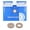 Blue, variant on YAHHU Router Table Insert Plate Aluminum Alloy Flip Board for Woodworking Benches Carving Milling Heavy Duty Precision Tool Accessories Red Color Edition