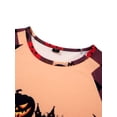 thumbnail image 2 of Pijamas familiares de Halloween Fiomva, ropa de dormir de fantasmas para fiestas, pijamas de Halloween a juego para fotografía familiar., 2 of 8