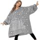 thumbnail image 1 of Oversized Luminous Blanket Hoodie Costumes 26s, 1 of 5