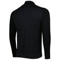 thumbnail image 3 of Men's Levelwear Black Brooklyn Nets Nano Engineered Knit Fabric Quarter-Zip Jacket, 3 of 3