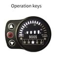 thumbnail image 4 of Bike Display KT-LED900S 24/36/48V V1.0 9H Panel De Control LED Junta Impermeable Sunnimix Panel de control de EBike, 4 of 8