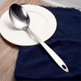 thumbnail image 4 of Cooking Spoon Large Stainless Steel Spoon Kitchen Serving Spoon, 12.8inch/32.5cm, 4 of 5
