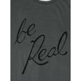 thumbnail image 5 of Hat and Beyond Women's Image Print Be Real Inspirational Tee Shirt, 5 of 6