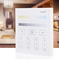 thumbnail image 3 of Panneau de Contrôle d'Éclairage Sans Fil 2.4G 4 Zones Contrôleur de Lumière LED Intelligent pour AC 180-240V, 3 of 8