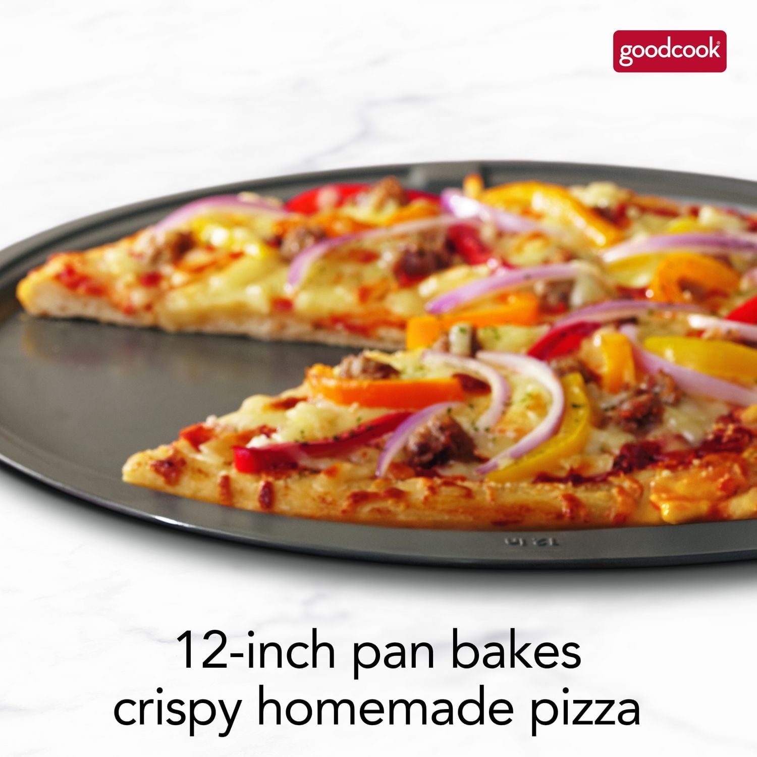 Plaque à Pizza Perforée KADAX 33 Cm - Revêtement Antiadhésif, Poignées Confortables, Pour Four - 12