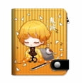 thumbnail image 1 of Cartera Agatsuma Zenitsu con personajes de anime, delgada, doble, 1 of 2