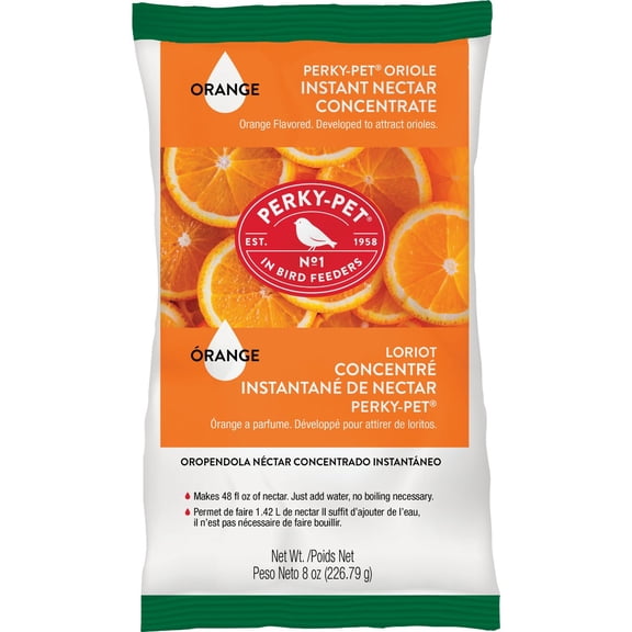 Perky Pet Oriole Nectar 8 Oz 1/2 Gal
