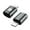 Black A, variant on PRINxy Type-C USB To Lightningers Adapter Lightningers Male To Type-C USB Female Adapter For IOS Device Charging And Data Transmission Connector Port Black B