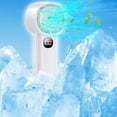 thumbnail image 2 of Ohufall Rechargeable Handheld Mini Fan USB Powered Silent Powerful Small Cooling Fan For Travel And Office, 2 of 4