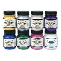 Jacquard Lumiere Metallic Acrylic Paint, 2.25 oz, 8pk