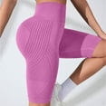 thumbnail image 4 of WULMLEO 3D Anti Cellulite Short Leggings, Women's High Waisted Compression Push-Up Sculpting Yoga, Slimming Leggings Pink L, 4 of 5