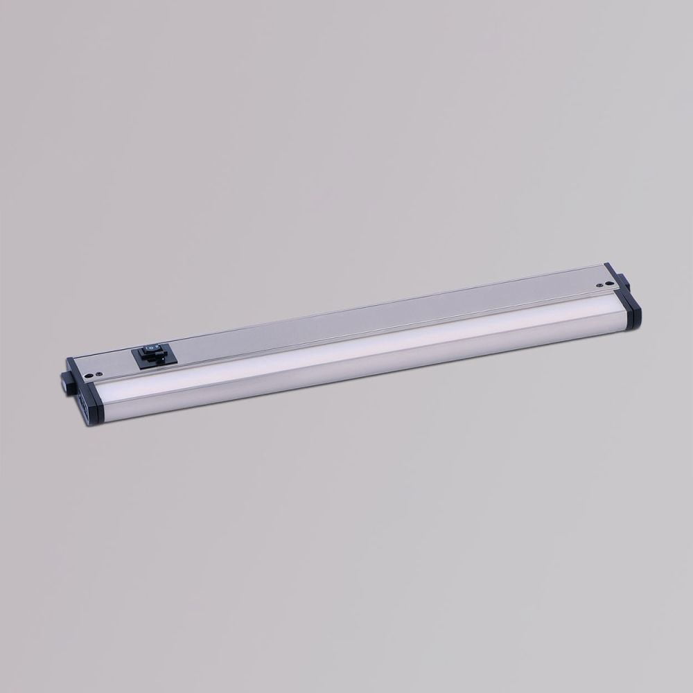 Maxim Lighting 89864SN 18 in. CounterMax 5K 2700-5000K LED Under Cabinet Light, Satin Nickel