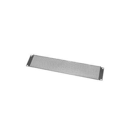 1 Space Perforated Vent Panel - Odyssey Cases ARPVLP2 New 2 Space Perforated Fine Vent Large Accessory Panel