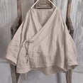 thumbnail image 2 of Outfmvch Button Up Shirt Women Linen Tunic Tops for Women Linen Shirts for Women Long Sleeve Shirts 2026 Vacation Fashion Clothes Lace Casual Loose Fit A L, 2 of 6