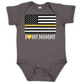 thumbnail image 3 of Inktastic Dispatcher Mom Flag Boys or Girls Baby Bodysuit, 3 of 5