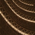 thumbnail image 1 of Ahgly Company Machine Washable Indoor Square Transitional Saddle Brown Area Rugs, 5' Square, 1 of 7