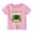 Pink, variant on Toddler Boys Shirts & Tops Cartoon Letter Print Crew Neck Short Sleeve Pullover Tops Holiday Wear,Black,3-4 Years