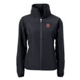 thumbnail image 2 of Women's Cutter & Buck Black Tampa Bay Buccaneers Historic Charter Eco Recycled Full-Zip Jacket, 2 of 3