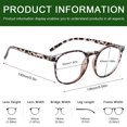 thumbnail image 3 of Gafas de bloqueo de luz azul Przene, paquete de 3 para mujeres y hombres, 3 of 6
