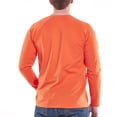 thumbnail image 3 of MenÕs Work Performance Long Sleeve T-Shirt - UPF 50+ Sun Protection - Contractor in Zone Orange, 3 of 5